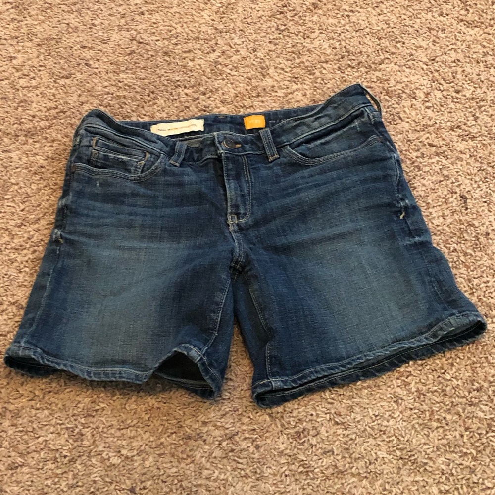 Pilcro and the Letterpress Jean shorts